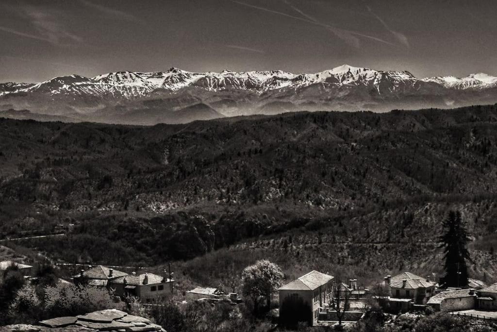 فيلا Βίτσα Πετρόκτιστο Αρχοντικό "Ιόλη" Με Θέα Ζαγόρι المظهر الخارجي الصورة
